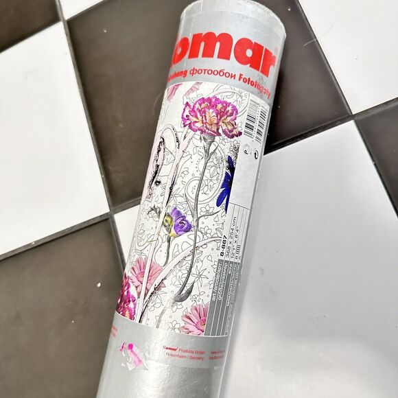 Komar Wall Mural Wallpaper Florals And Abstract Art 12ft 1” X 8ft 4” - Picture 4 of 10